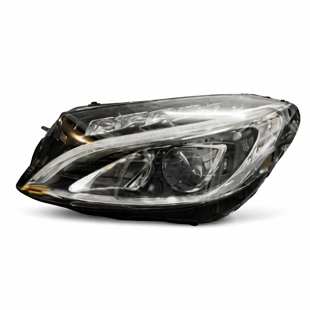 Head Light - W205 - Single Xenon - Left 14-19