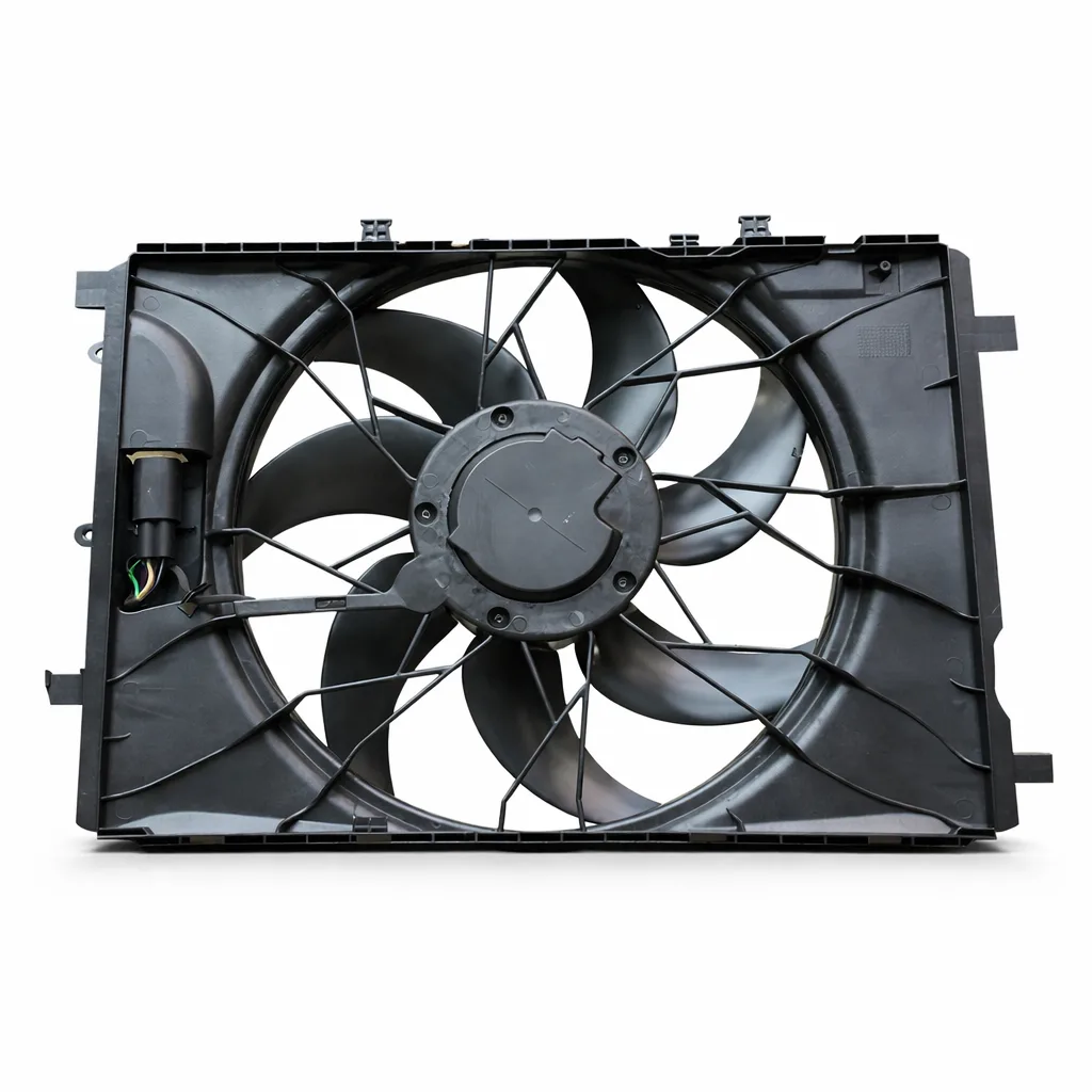 Engine Cooling Fan - Radiator Fan - 600W - 6,8-Cyl V6 V8 - Mercedes Benz - C-Class W204 07-14