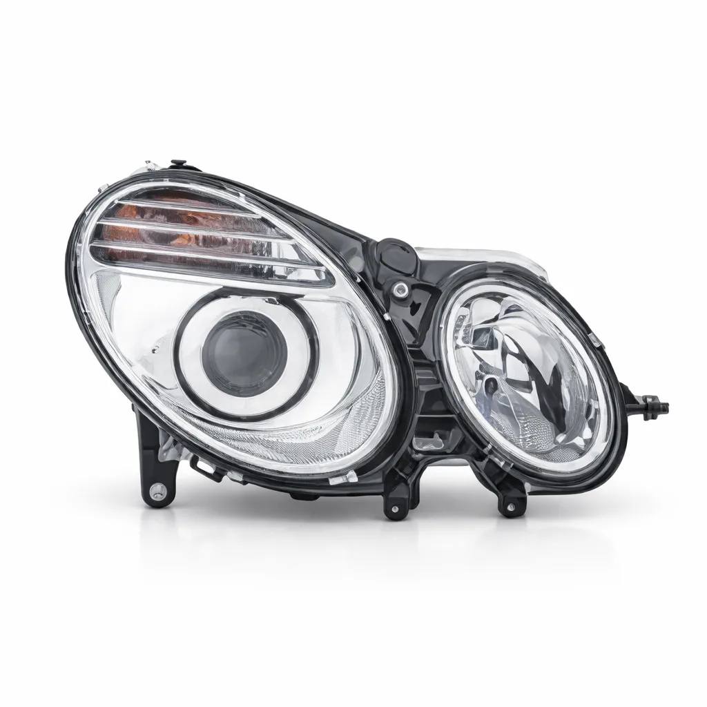 Headlight - W211 / E Class - Non Xenon - Facelift - Right - 06-09