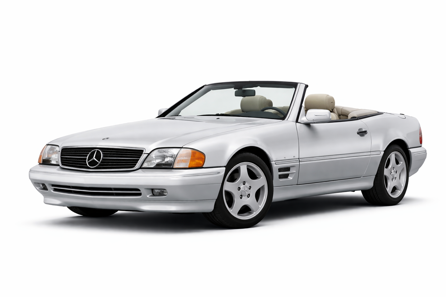 SL R129 side view