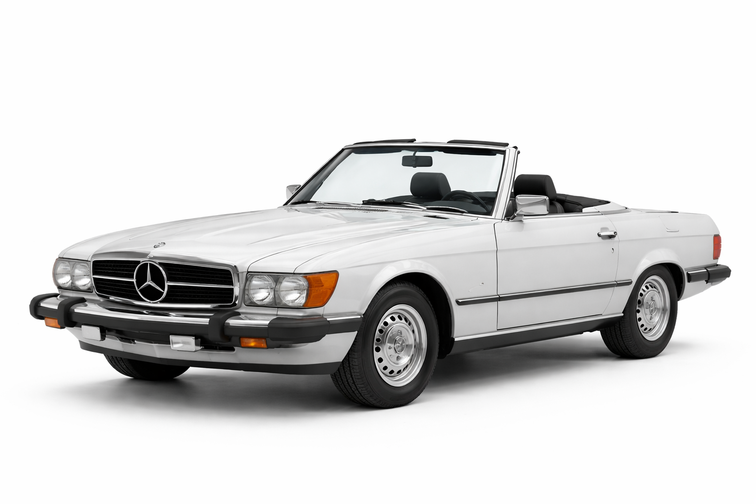 SL W107 side view