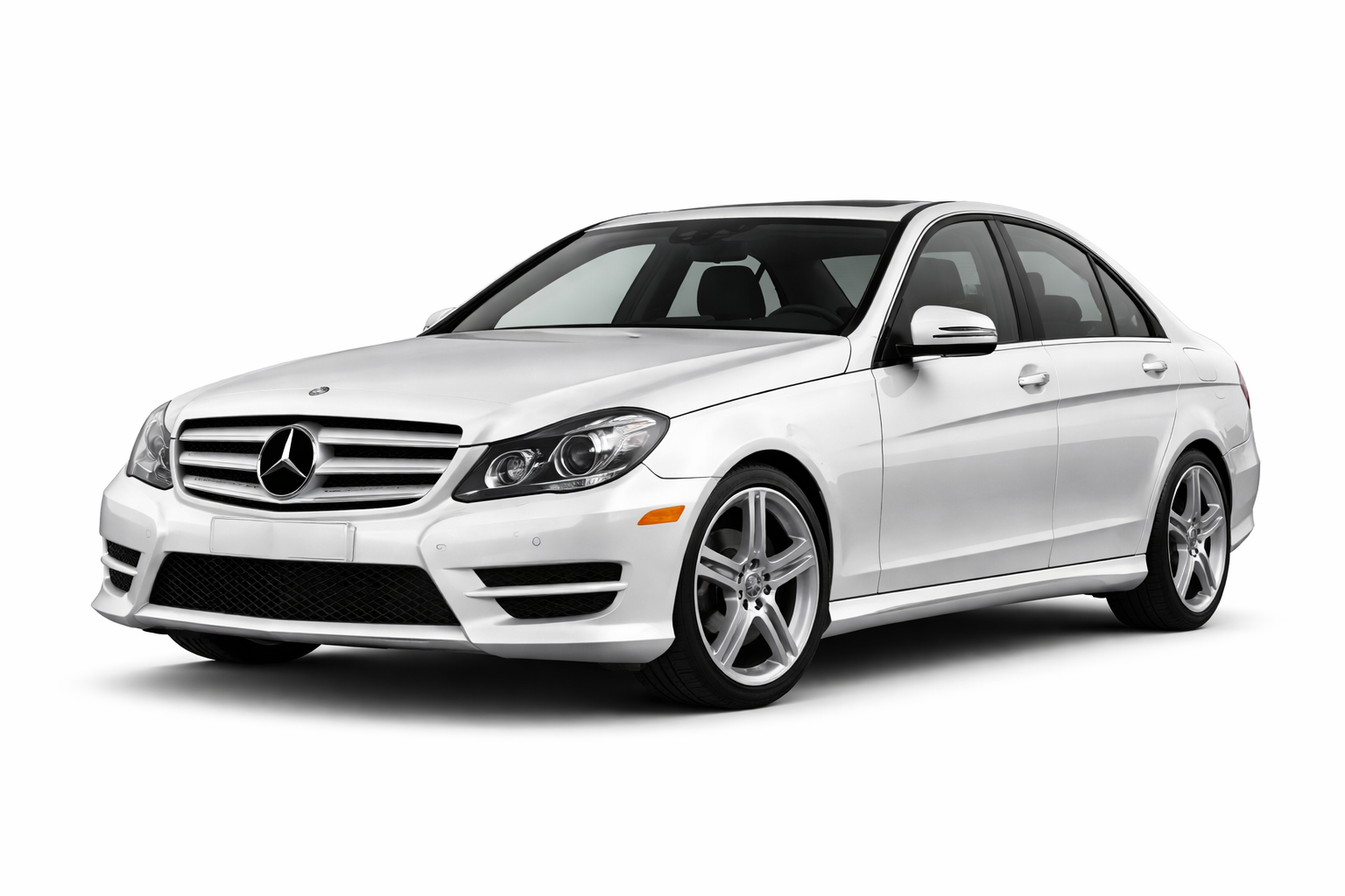 C-Class W204 side view