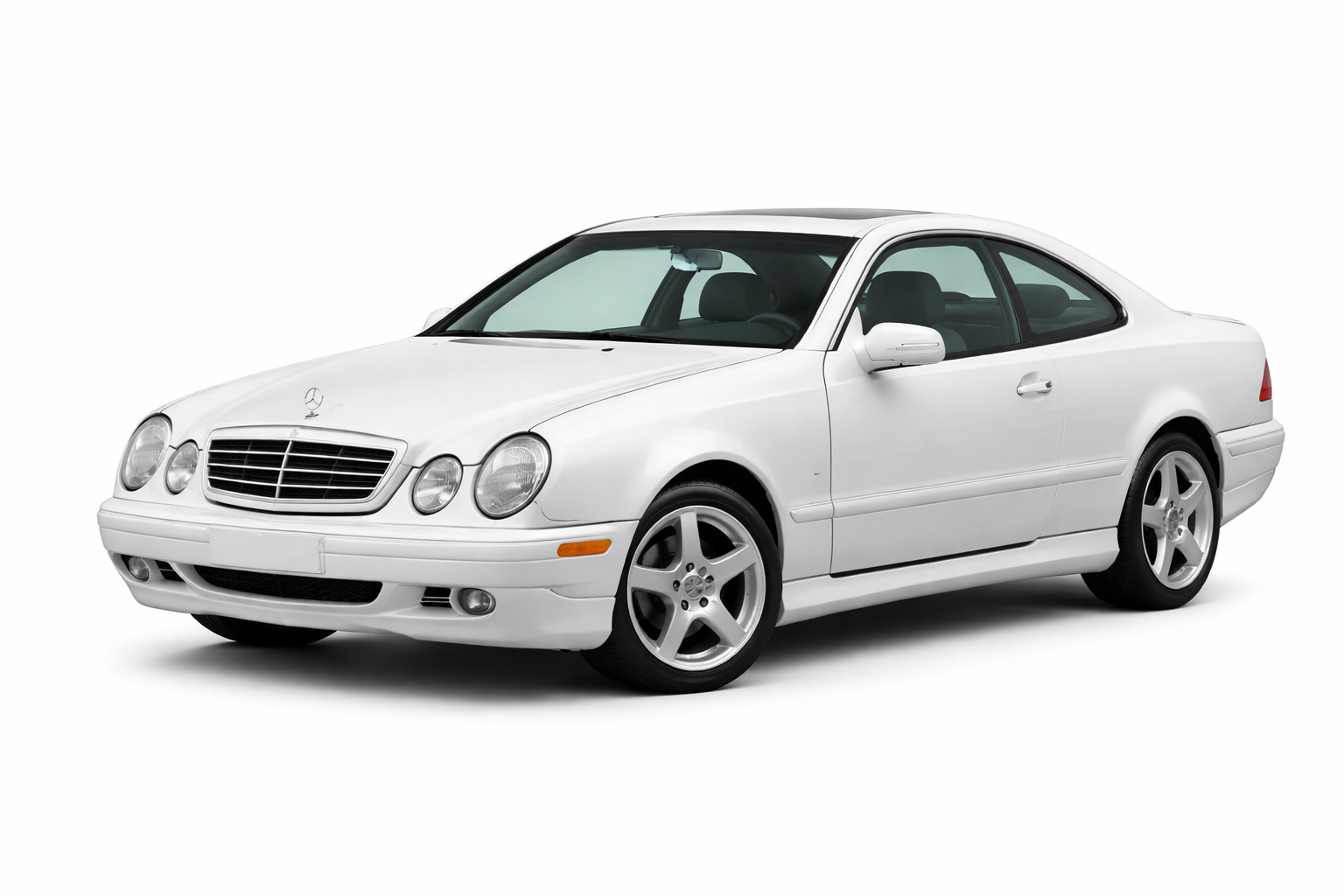 CLK W208 side view